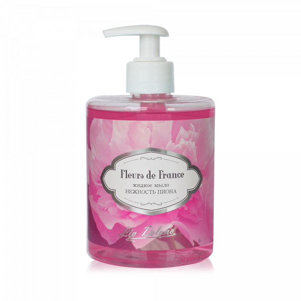 Liv-delano FLEURS DE FRANCE Liquid soap Peony tenderness 500g